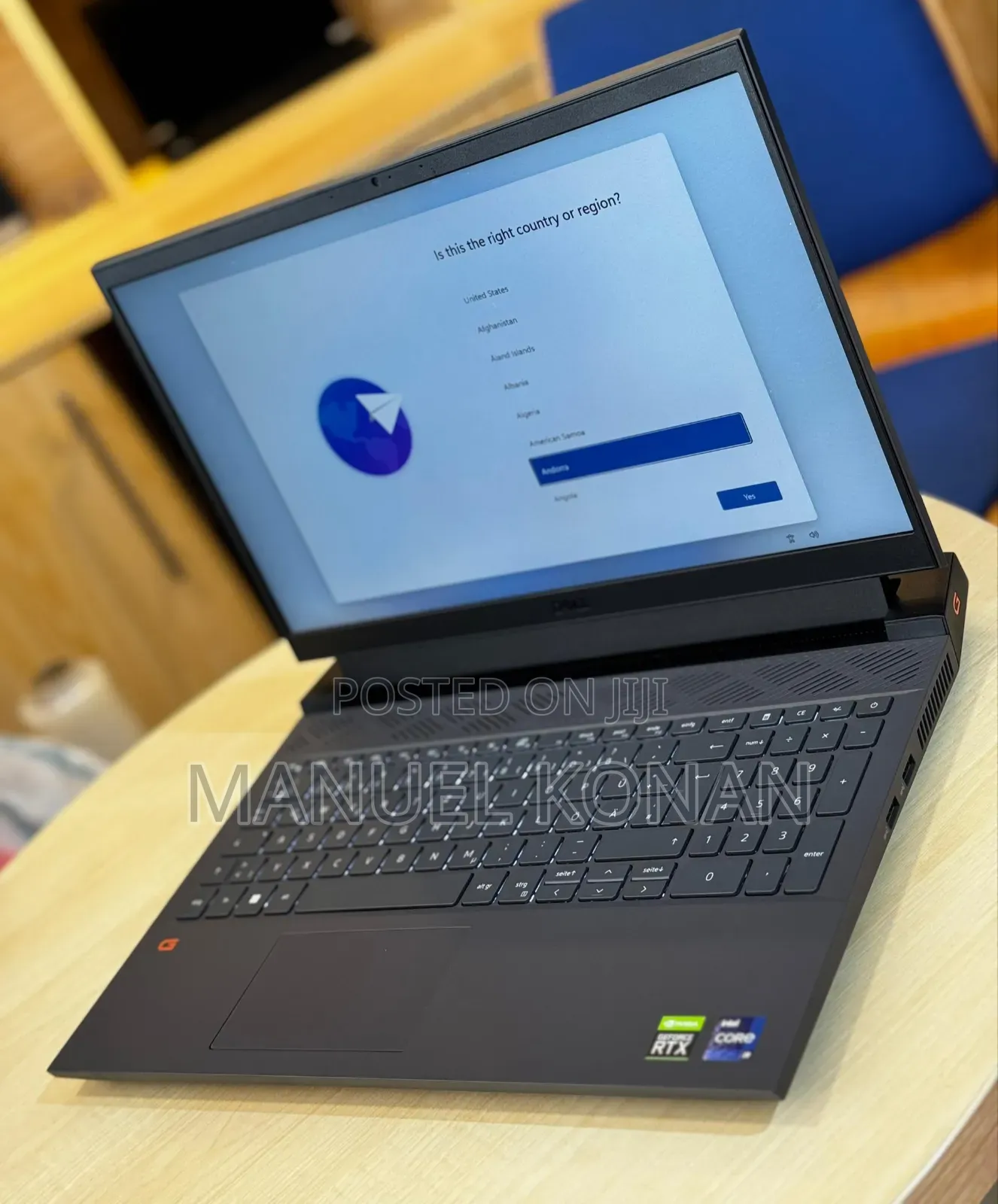 New Laptop Dell G15 5511 16GB Intel Core i7 SSD 512GB