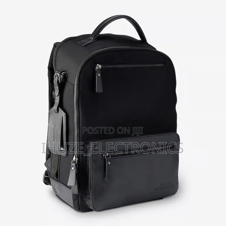 ALLEN EDMONDS Nylon Backpack - BLACK