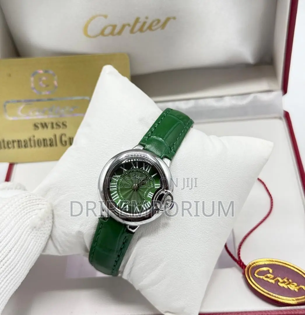 Cartier Chain Strap  and Leather Watch