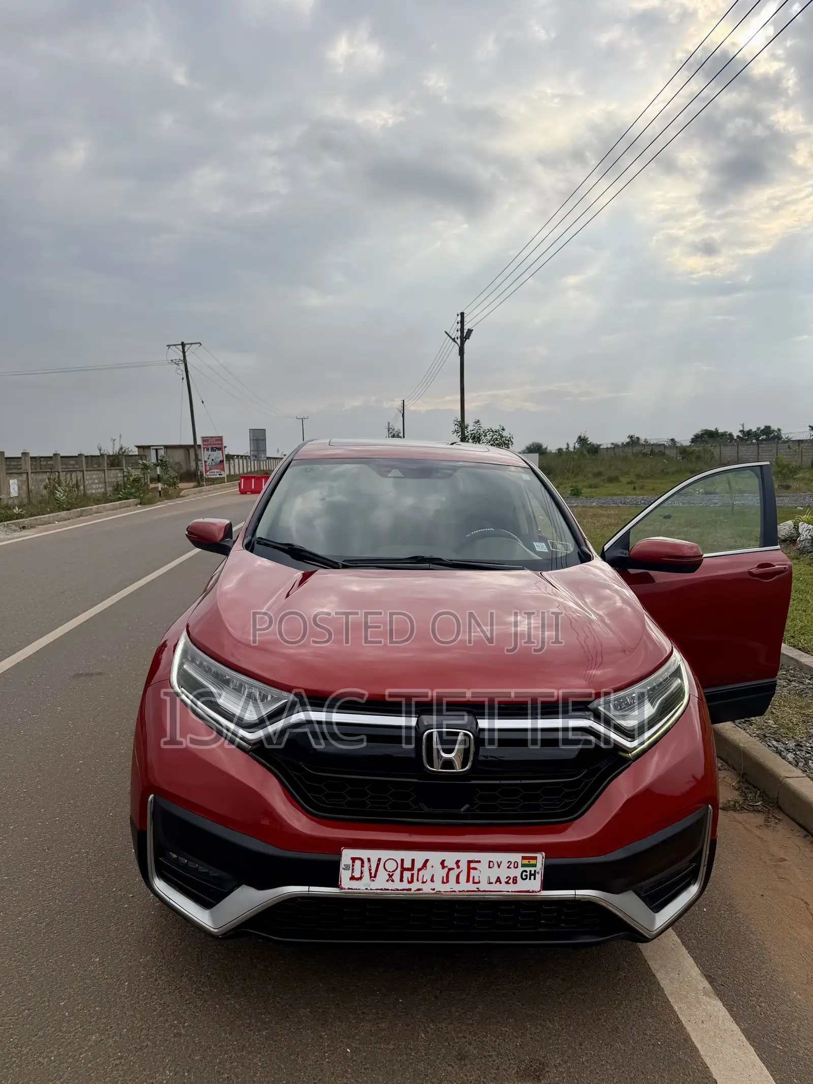 Honda CR-V EX 4dr SUV AWD (1.5L 4cyl CVT) 2017 Red