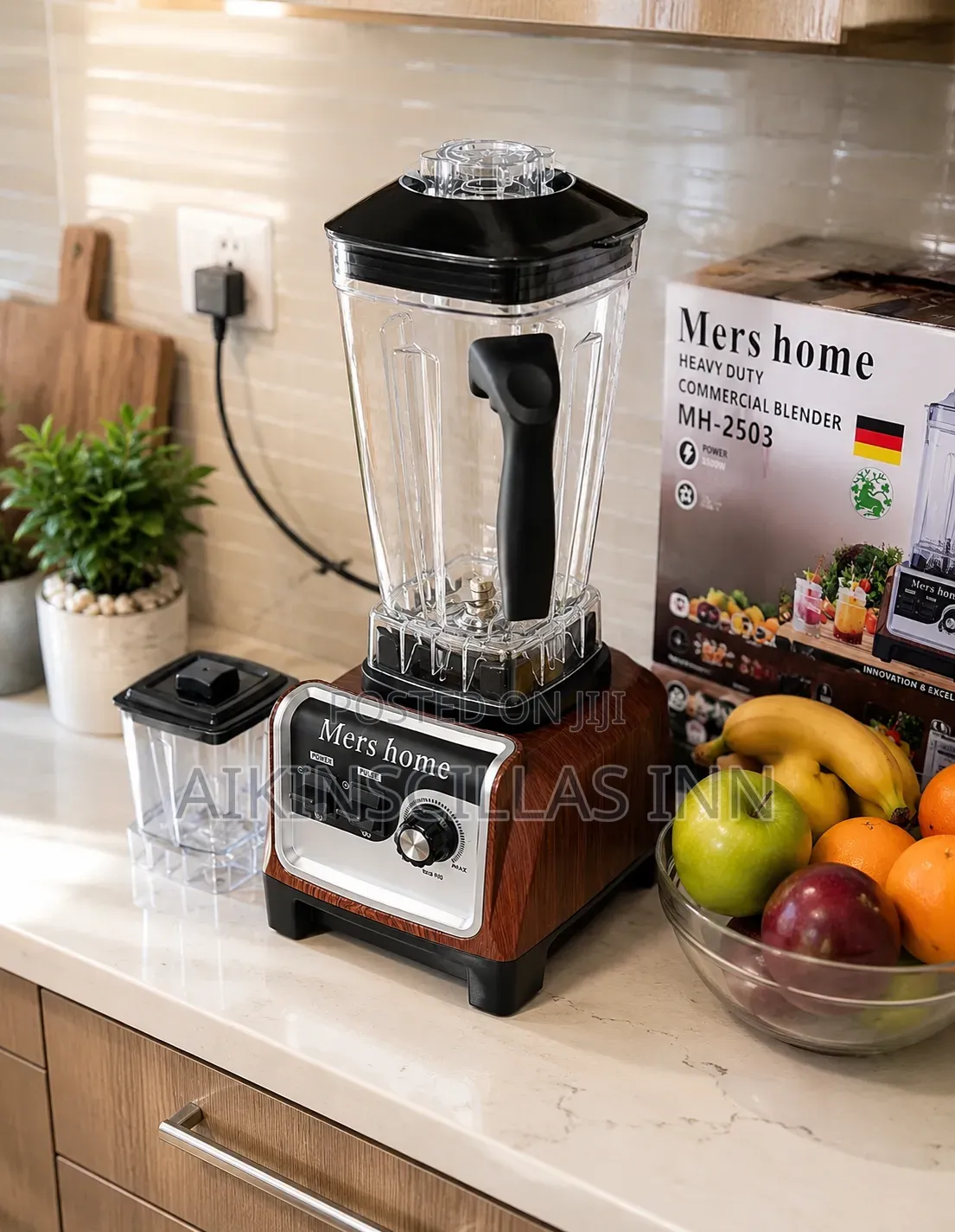 Mers Home 2in1 Commercial Blender