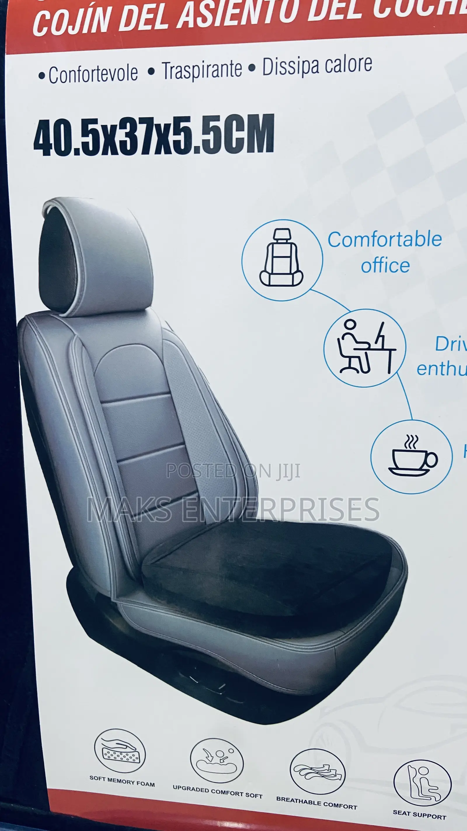 Velvet Seat for Car, Work and Home