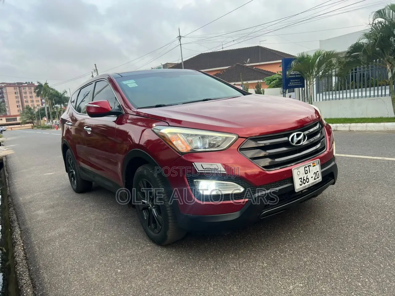 Hyundai Santa Fe Sport 2013 Red
