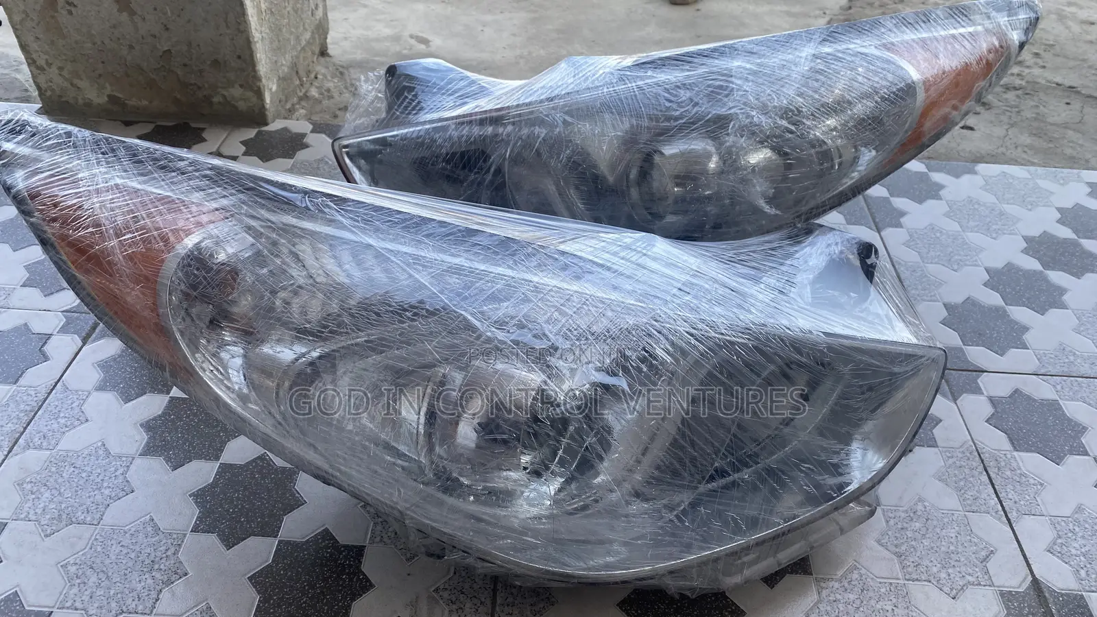 Hyundai Sonato 2012 2013 Hybrid Headlight Pair