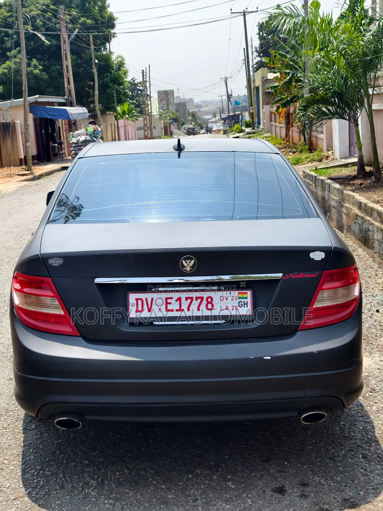 Mercedes-Benz C300 Sport Sedan RWD (3.0L 6cyl 6M) 2010 Black