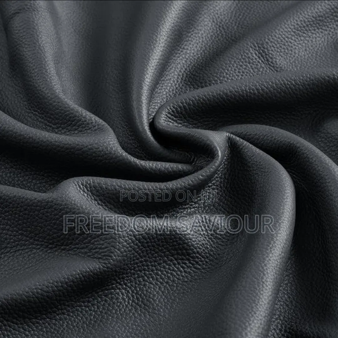 Premium Embossed Leather Upholstery Material