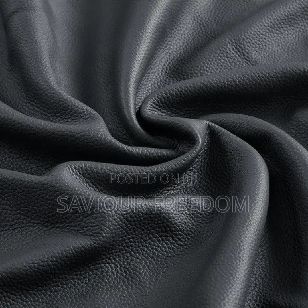 Premium Embossed Leather Upholstery Material