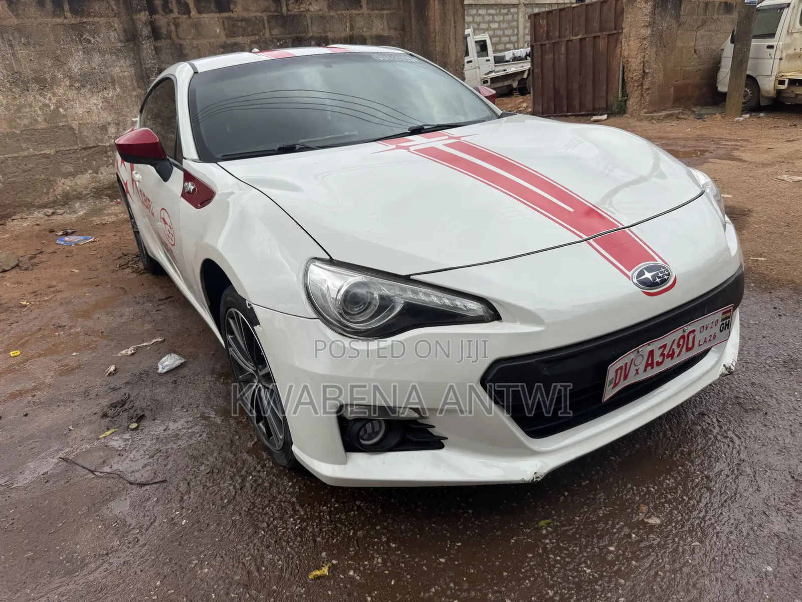 Subaru BRZ 2015 White