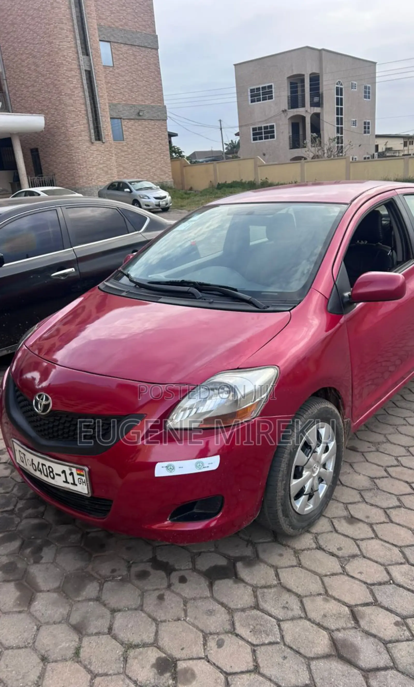 Toyota Yaris 2010 Red