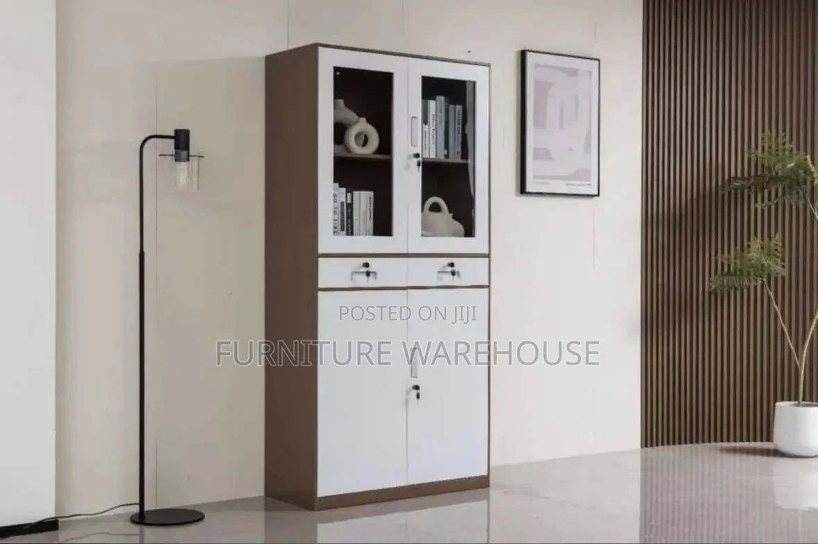 Modern Multi-Tier Office Storage Cabinet