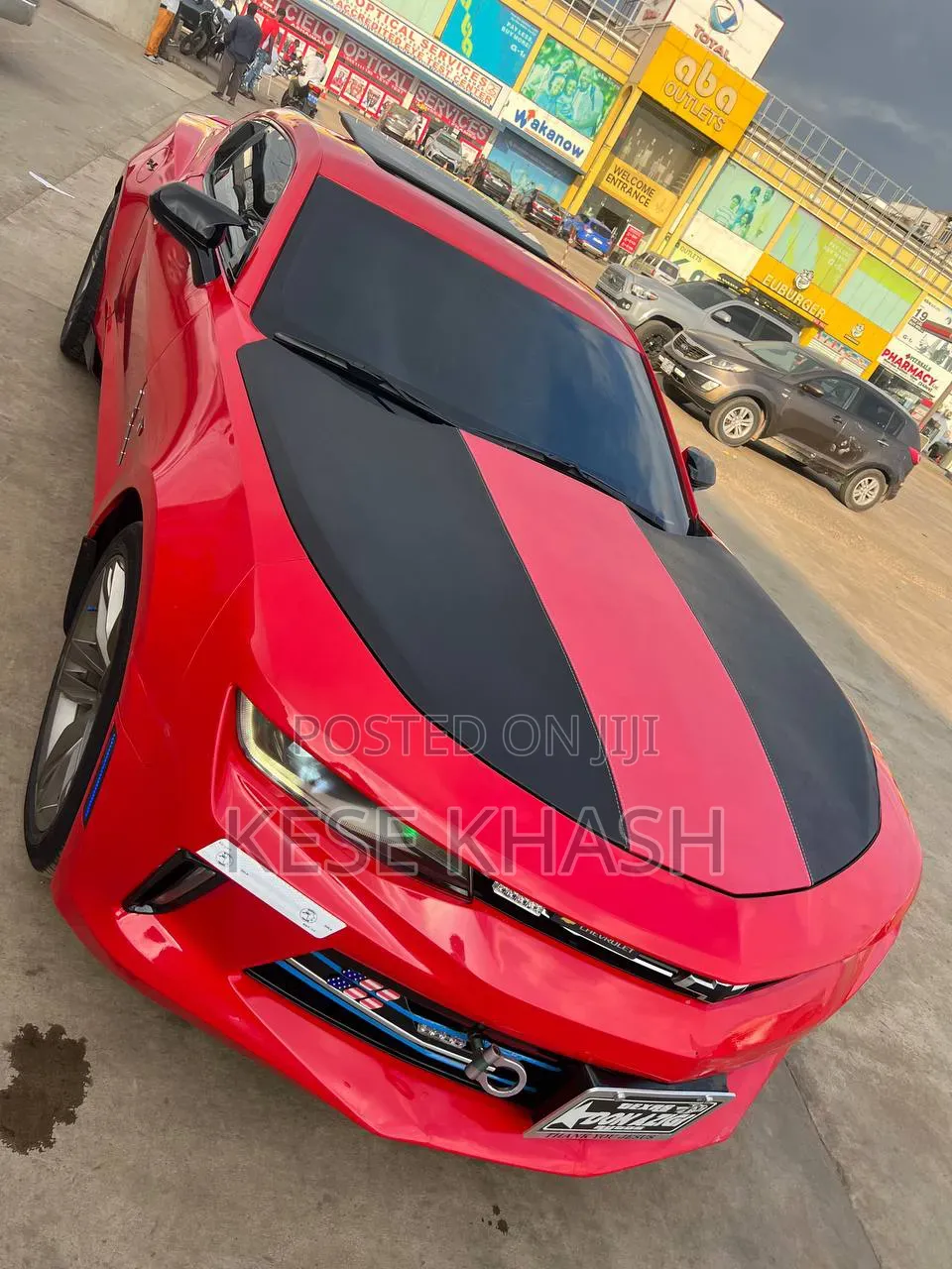 Chevrolet Camaro 2017 Red