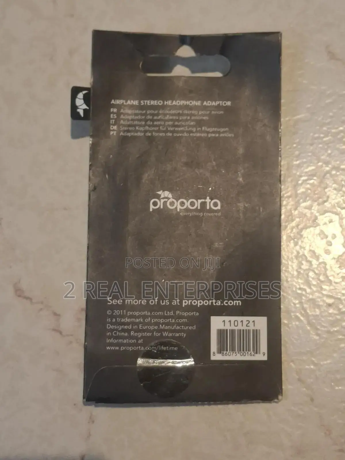 Proporta Airplane Stereo Headphone Adaptor