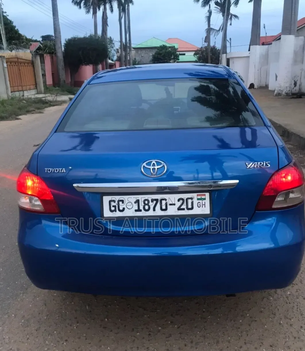 Toyota Yaris 2009 Blue