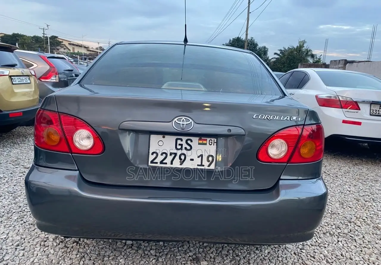 Toyota Corolla 2008 Gray