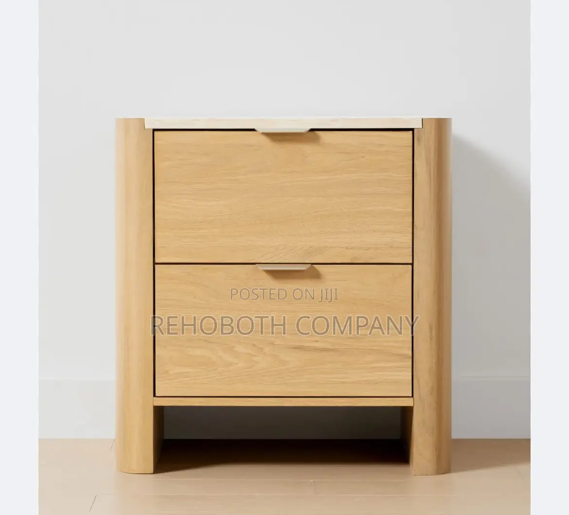 Anko Hazel 2 Drawer Bedside Table