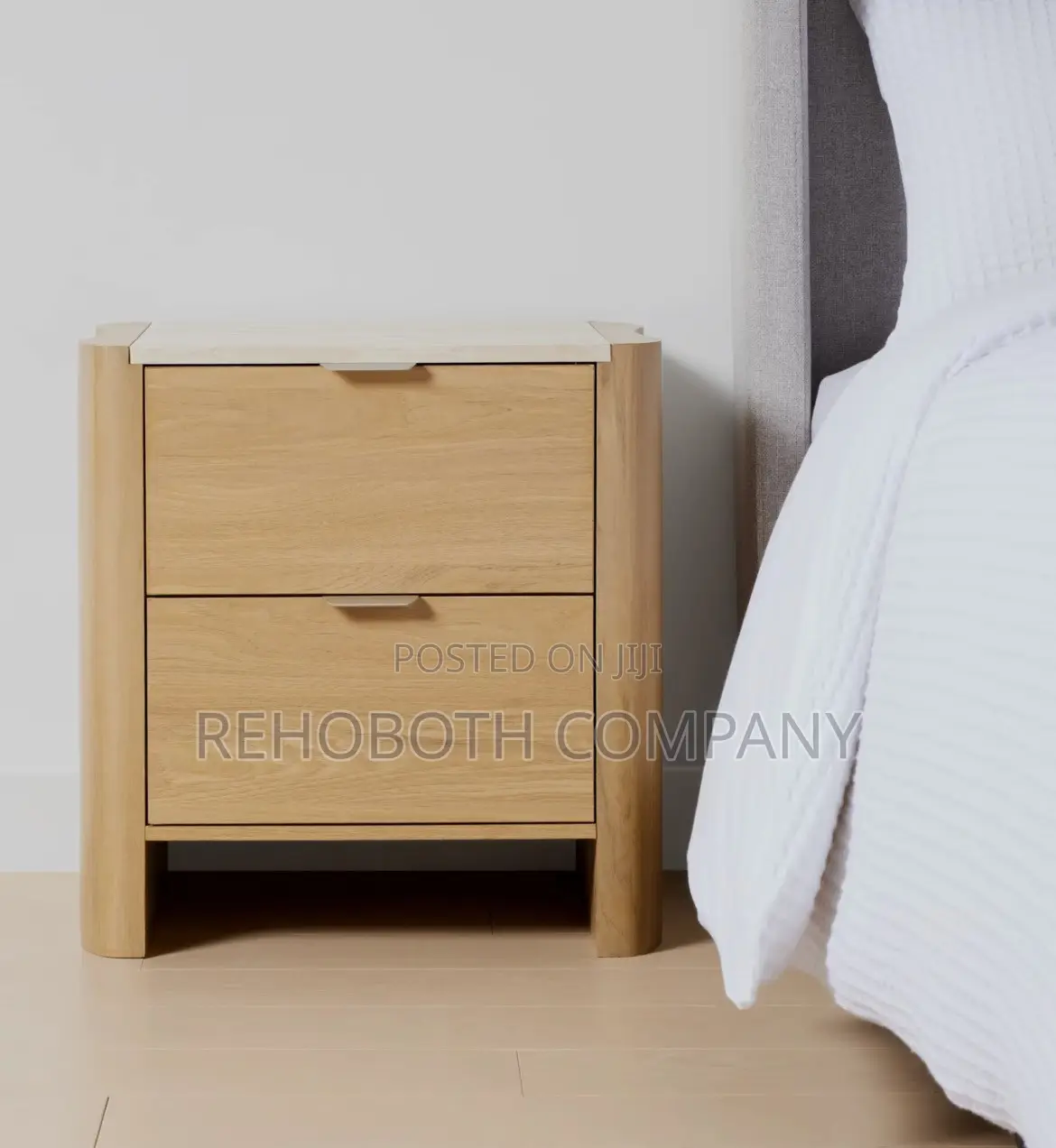 Anko Hazel 2 Drawer Bedside Table