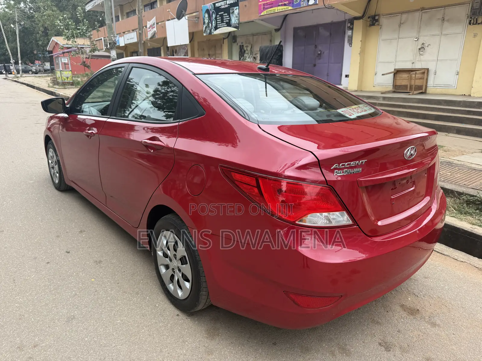 Hyundai Accent SE Sedan 2017 Red