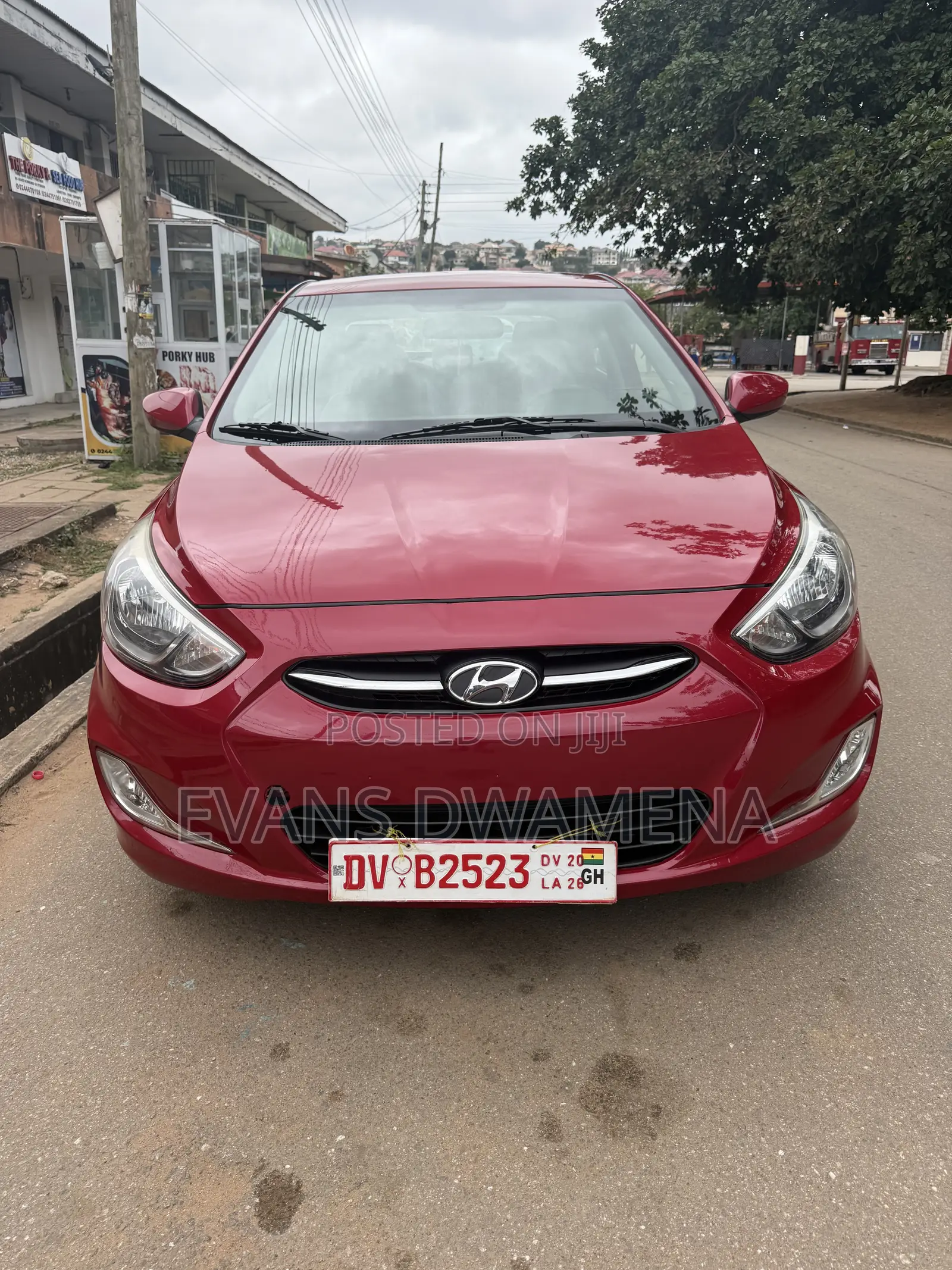 Hyundai Accent SE Sedan 2017 Red