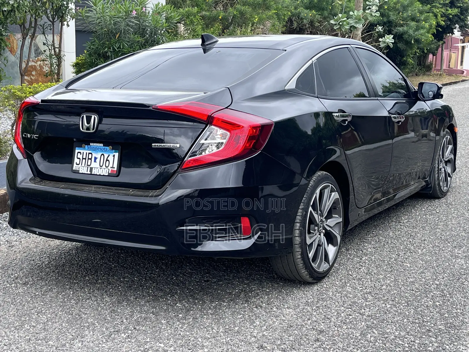 Honda Civic Touring 4dr Sedan (1.5L 4cyl) 2017 Black