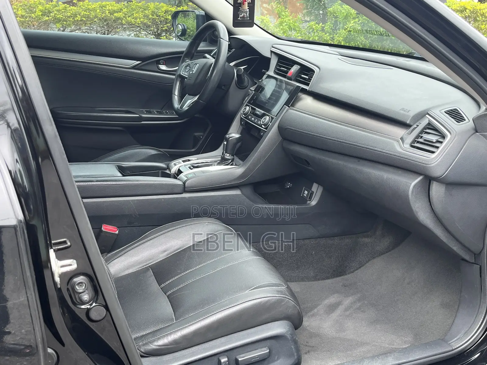 Honda Civic Touring 4dr Sedan (1.5L 4cyl) 2017 Black