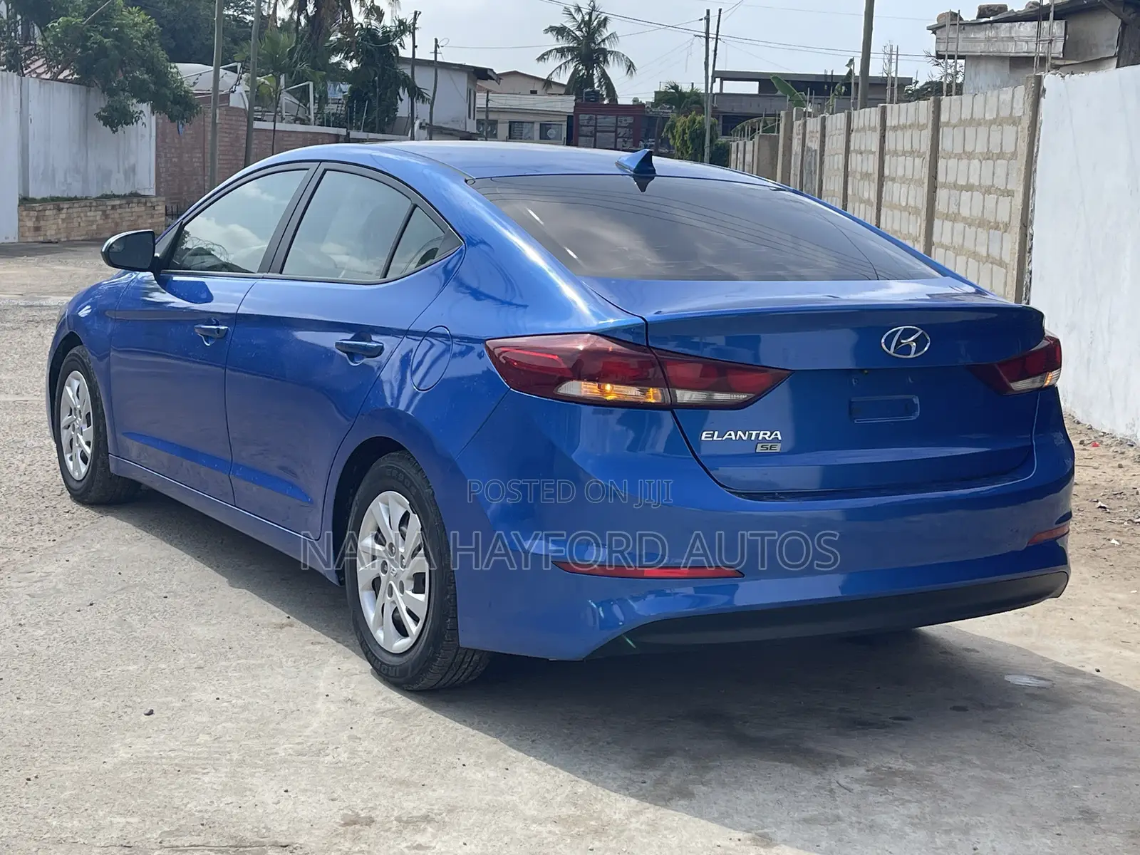 Hyundai Elantra 2017 Blue