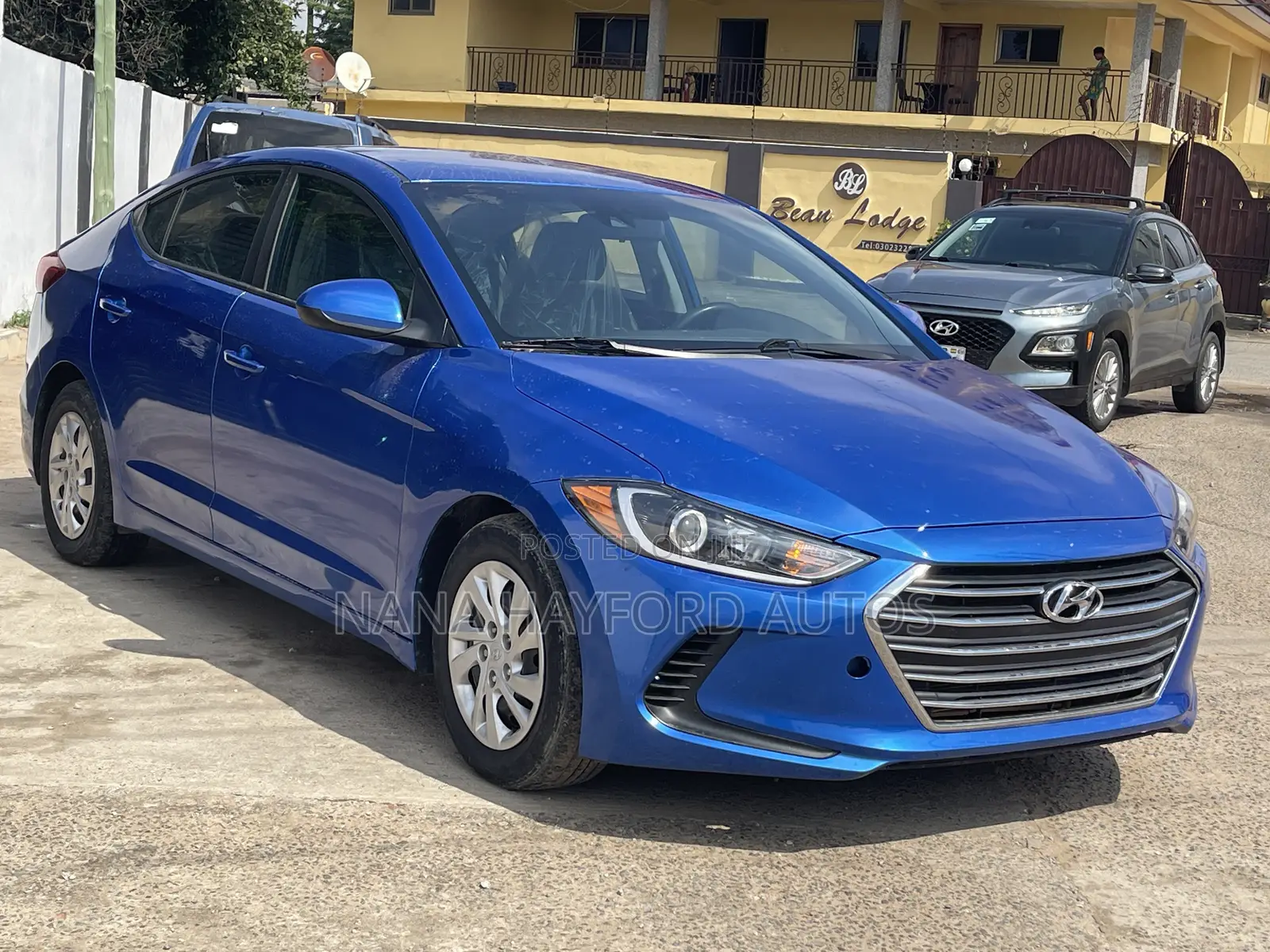 Hyundai Elantra 2017 Blue