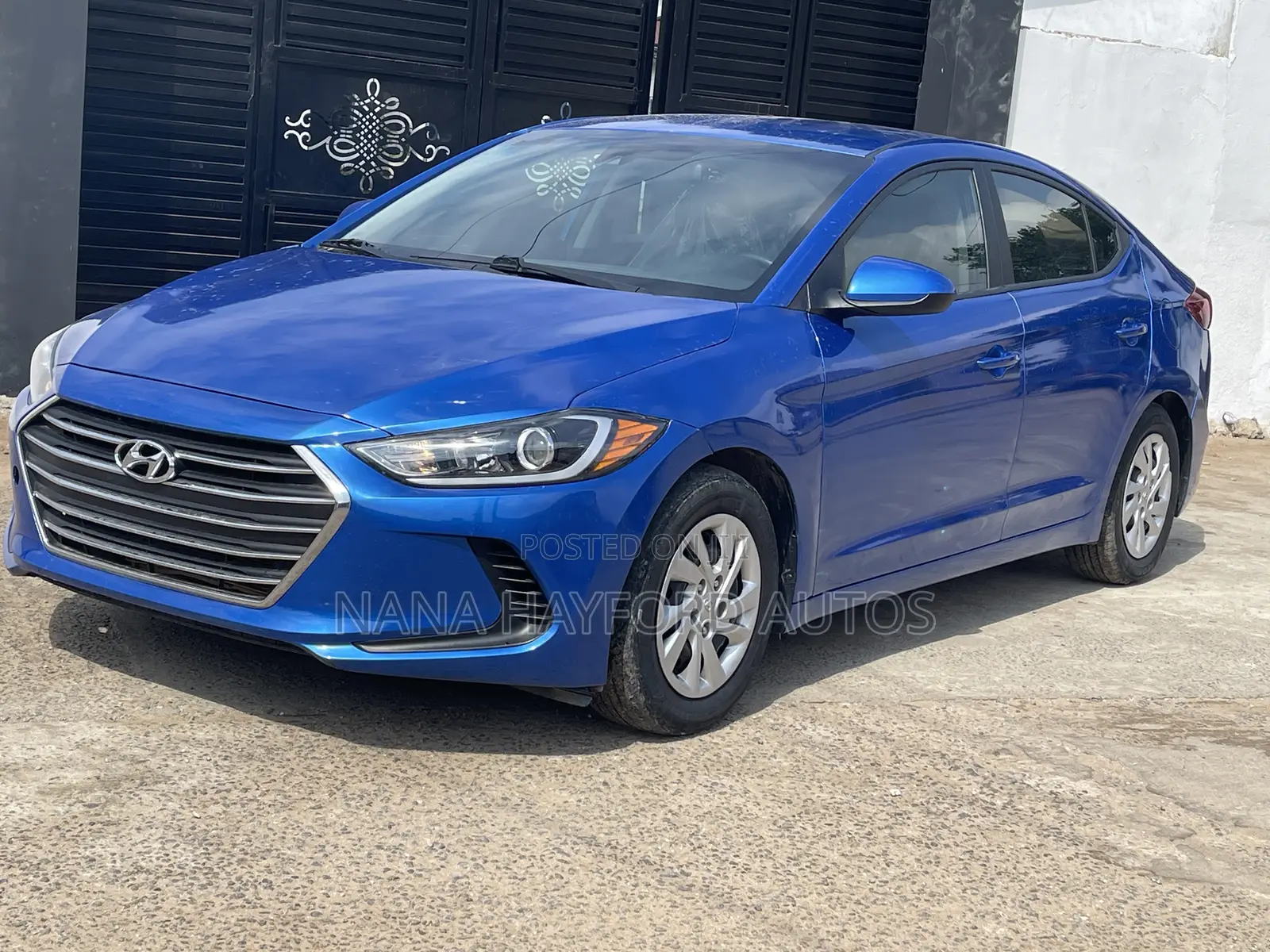 Hyundai Elantra 2017 Blue