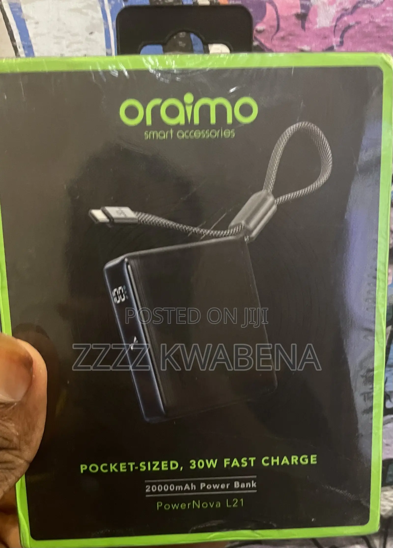 Oraimo PowerNova L11 10000mAh 22.5W Power Bank