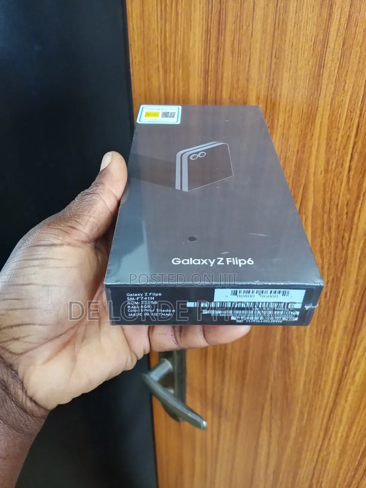 New Samsung Galaxy Z Flip6 256 GB Black
