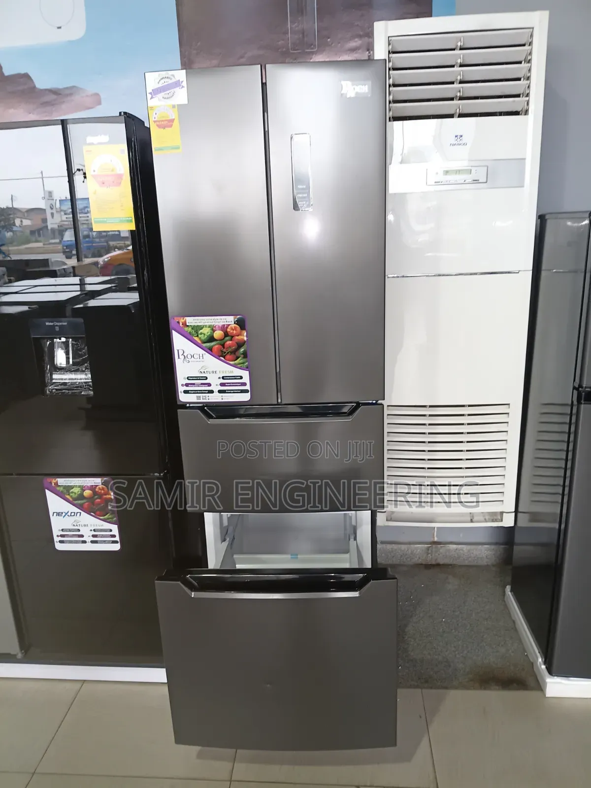 No Frost, Total Elegance: The Roch 298L Smart Refrigerator