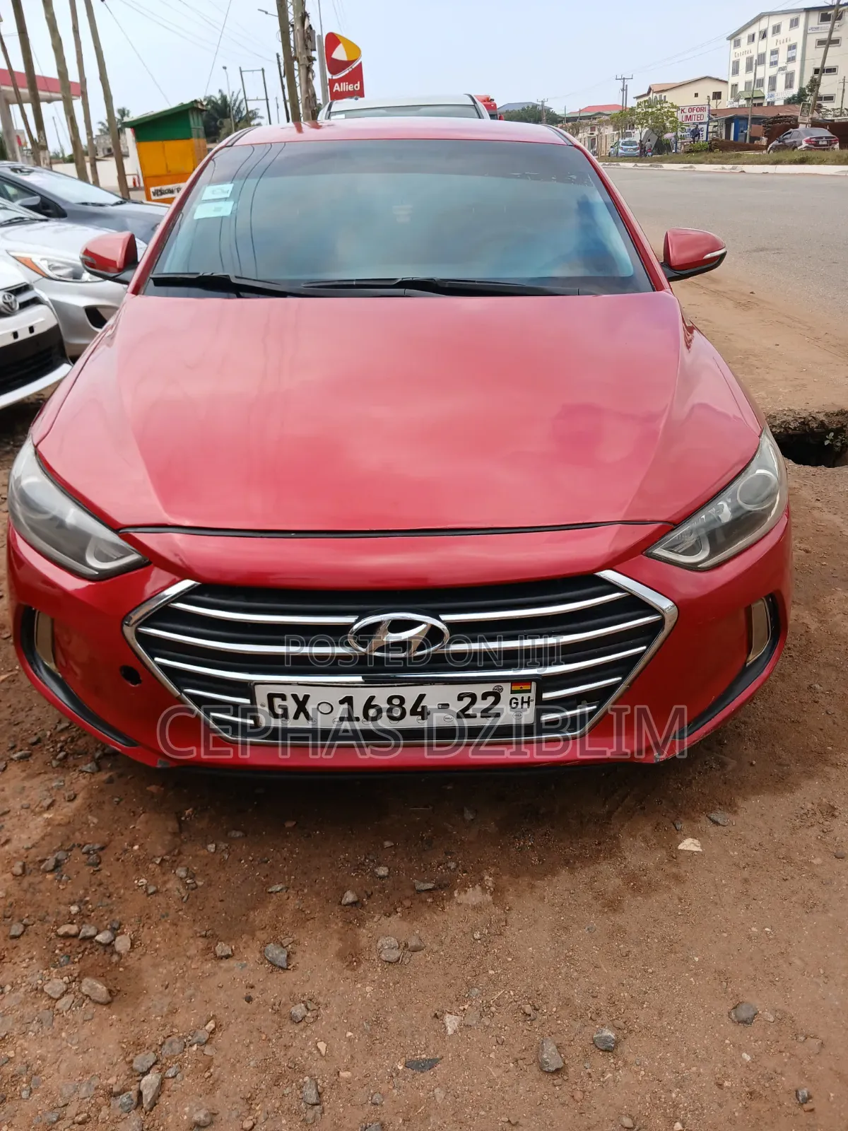 Hyundai Elantra 2017 Red