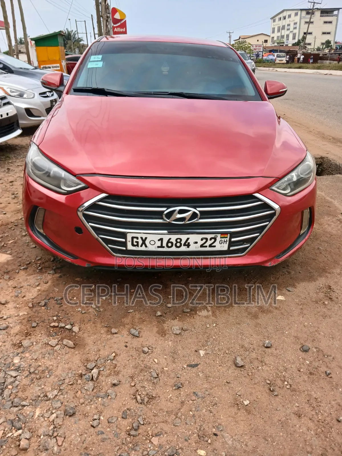 Hyundai Elantra 2017 Red
