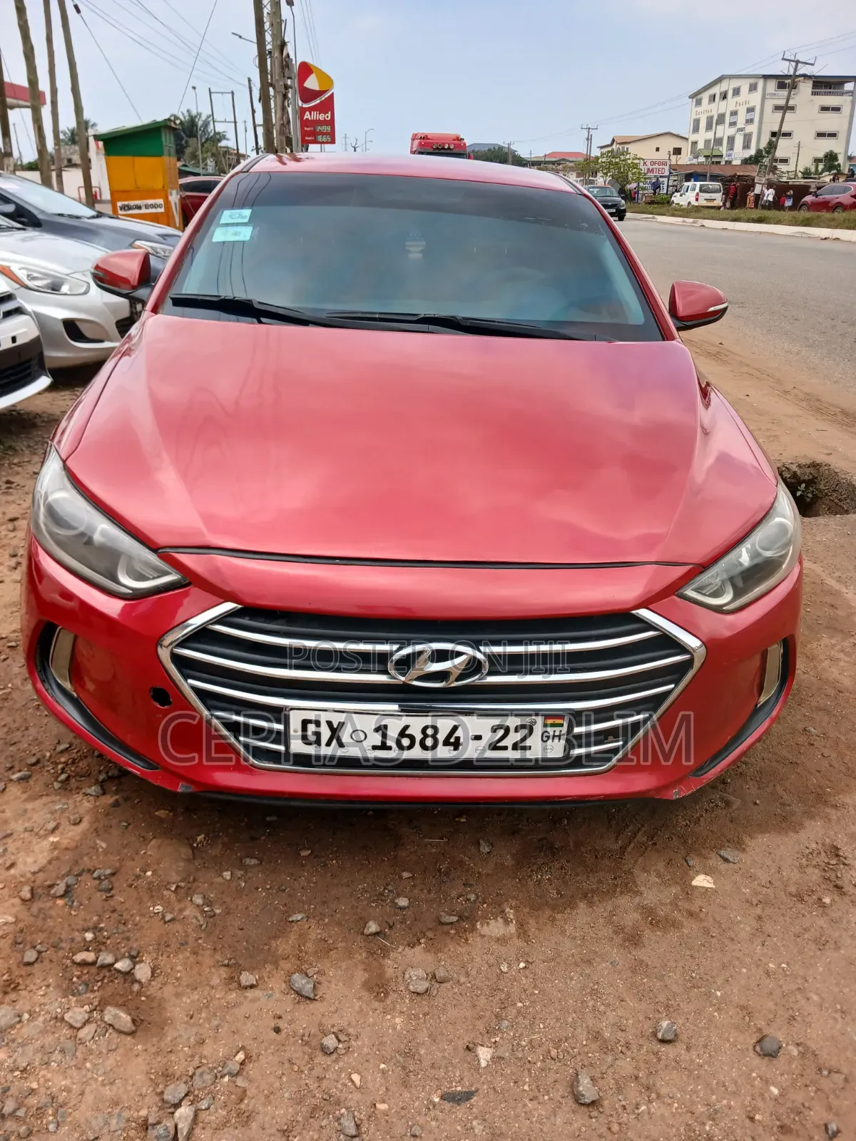 Hyundai Elantra 2017 Red