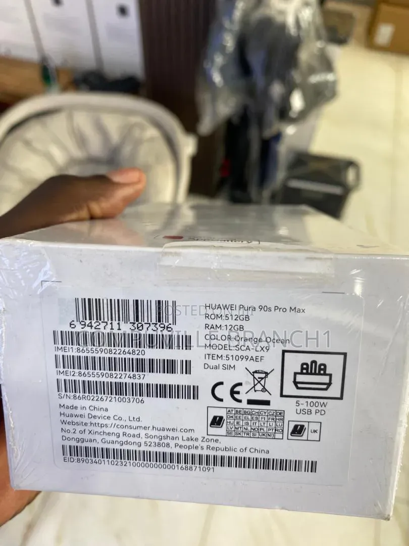 New Huawei Pura 90 512 GB Orange