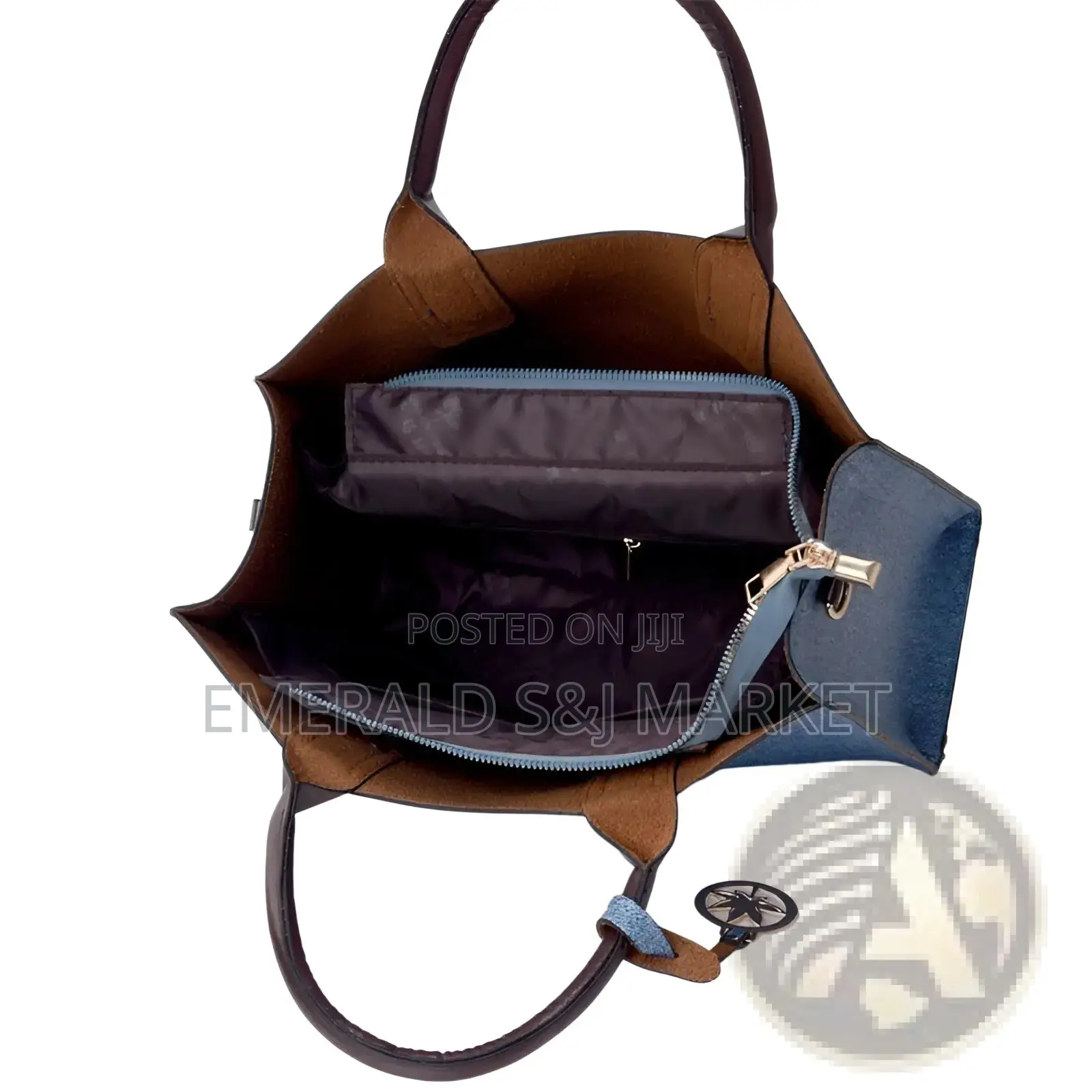 Ladies 3-Piece Multi Compartment Hand Bags