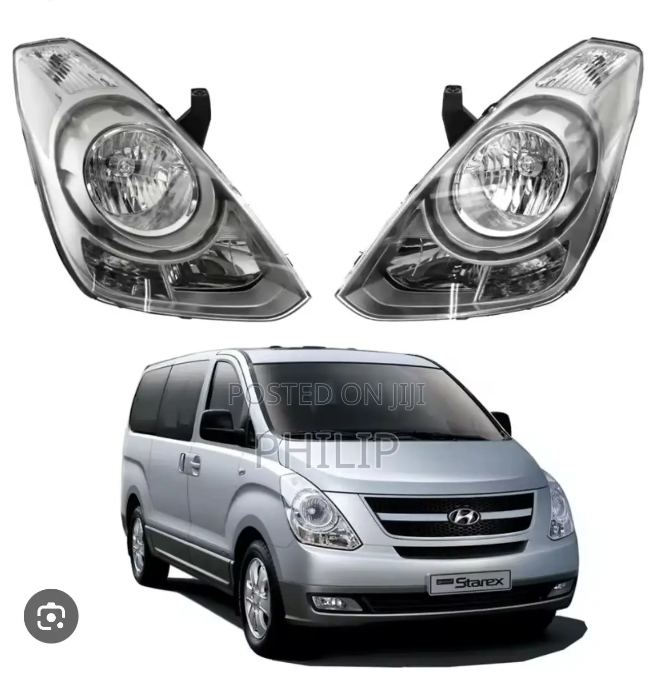 Hyundai H1/Starex Headlight Pair