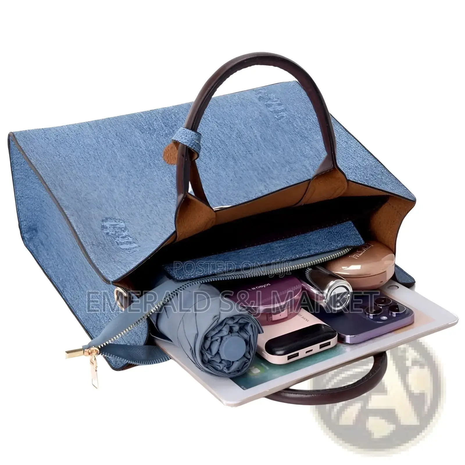 Ladies 3-Piece Multi Compartment Hand Bags