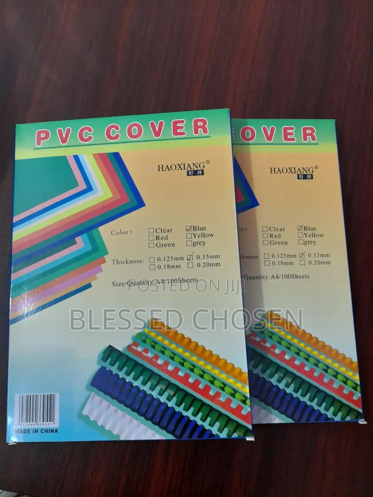 PVC Back Cover