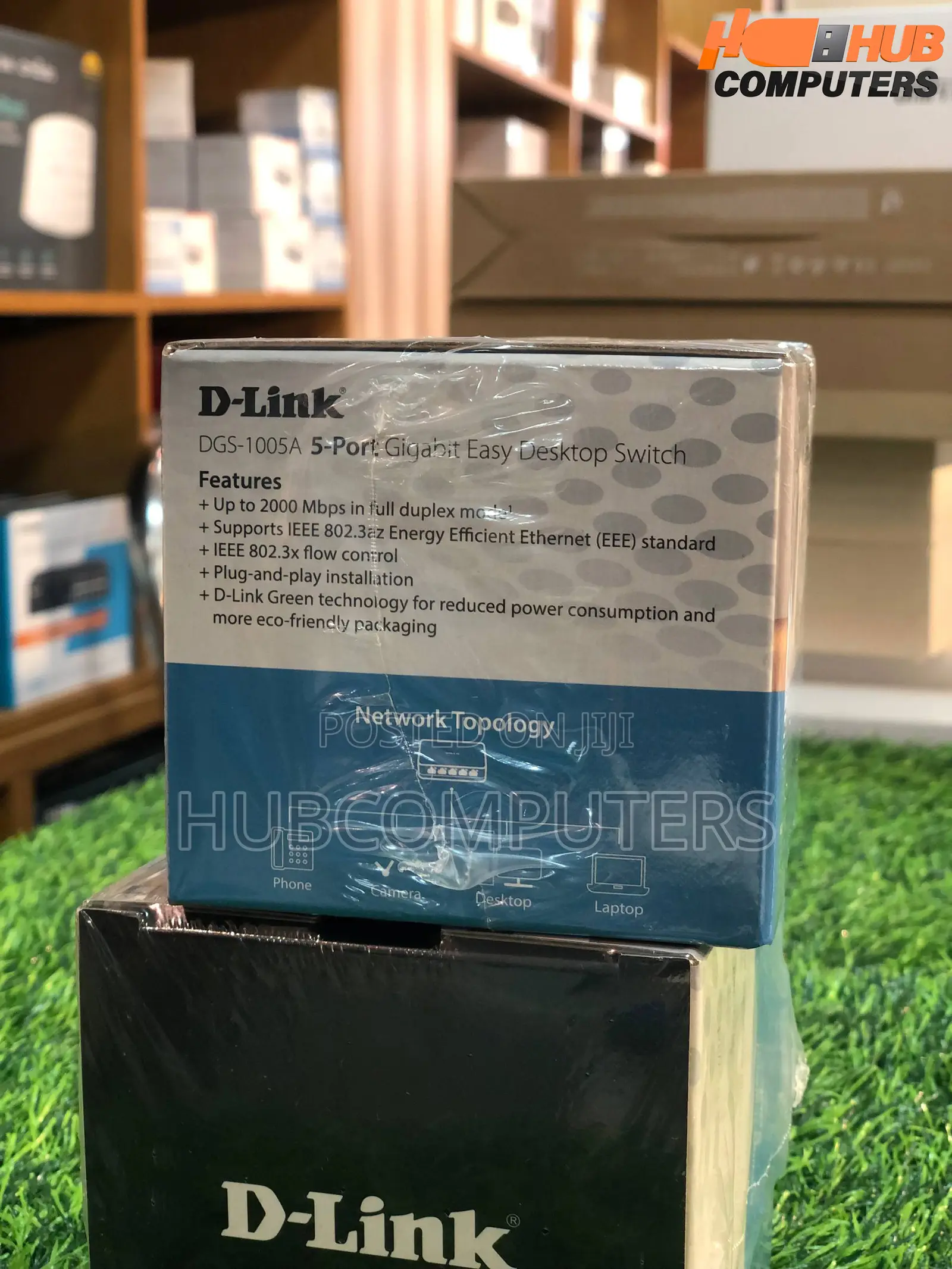 D-Link DGS-1005a D-Link 5 Port Gigabit Desktop Switch