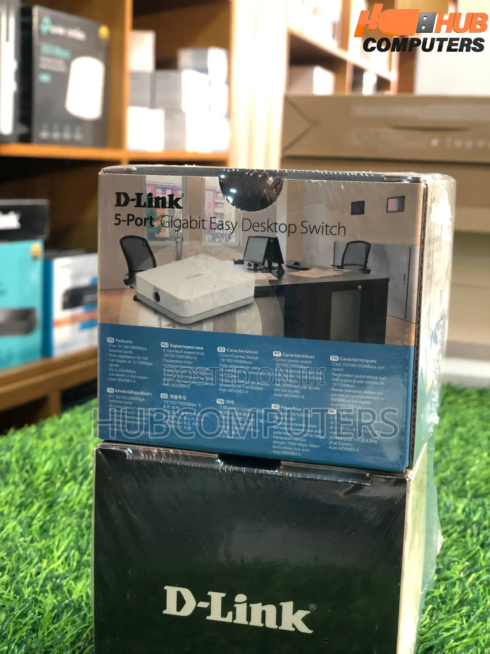 D-Link DGS-1005a D-Link 5 Port Gigabit Desktop Switch