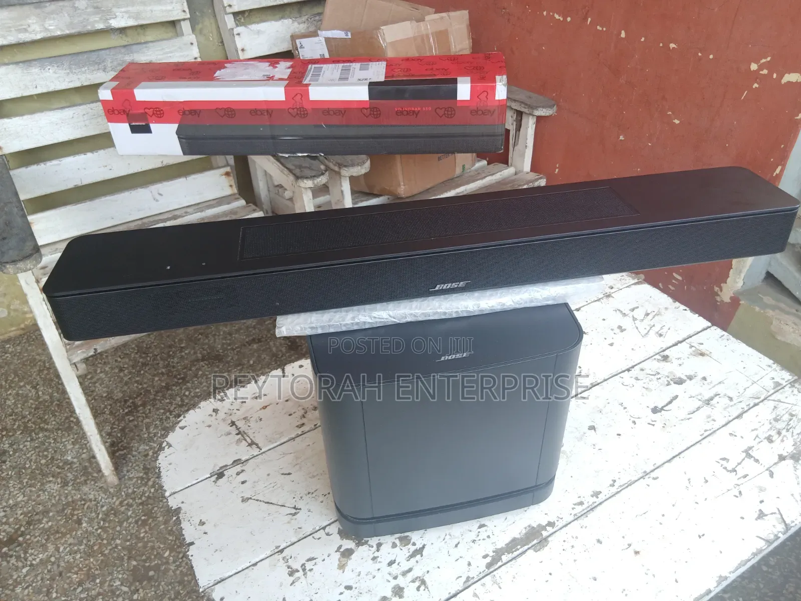 Bose Soundbar 550 With Bass Module 500