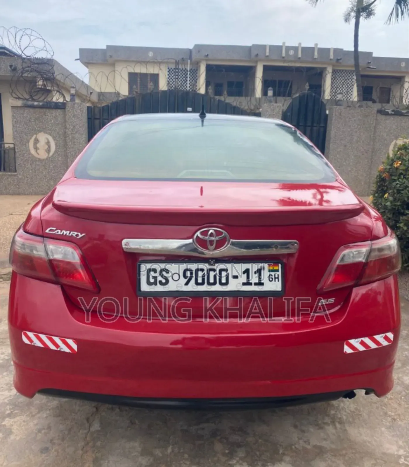 Toyota Camry 2008 Red