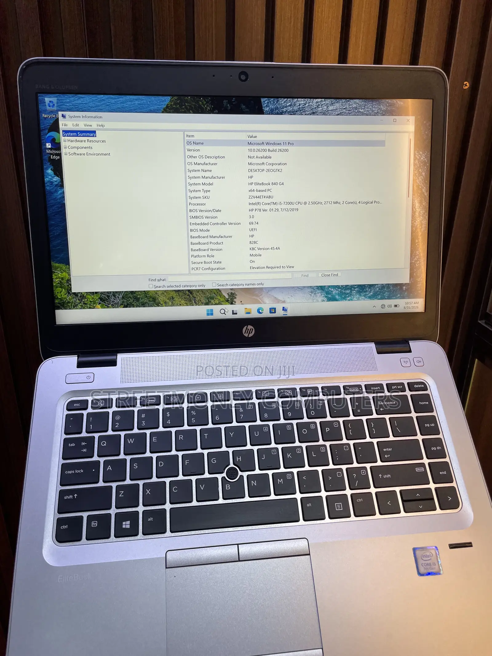 Laptop HP EliteBook 840 G3 8GB Intel Core i5 SSD 256GB