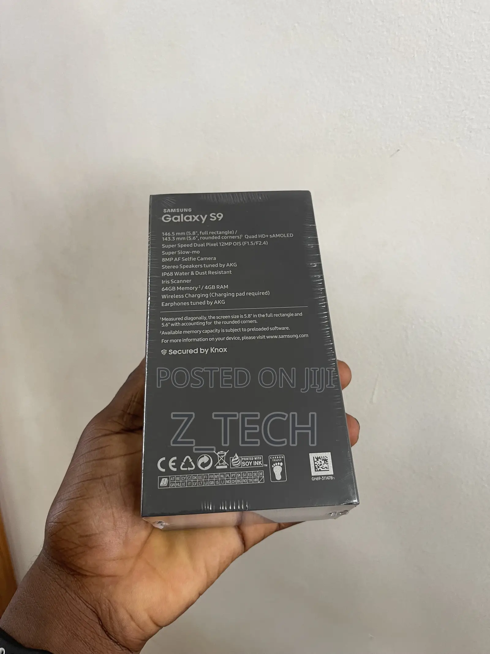 New Samsung Galaxy S9 64 GB Black