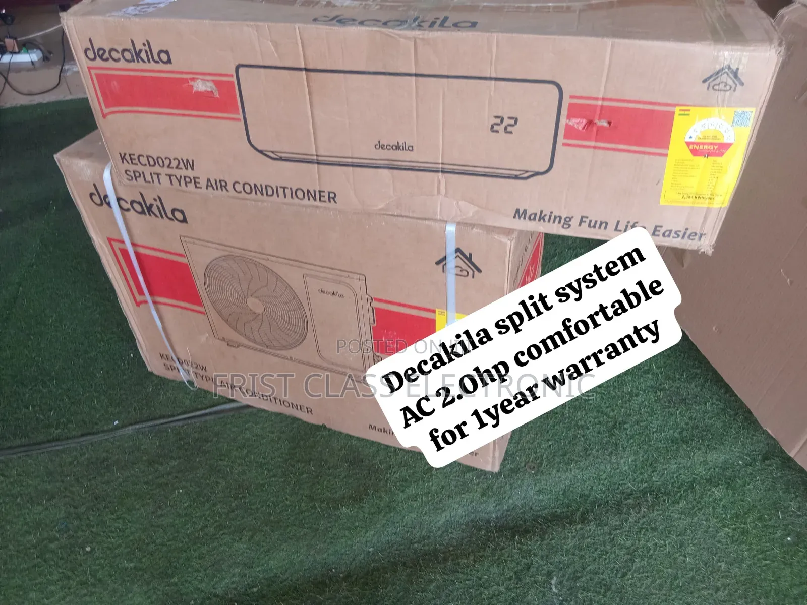 Decakila 2.0HP Split System Air ConditionPowerful Cooling Affordable