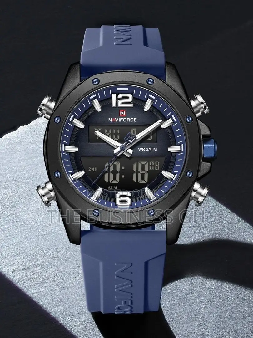 Naviforce Silicone Strap Watch