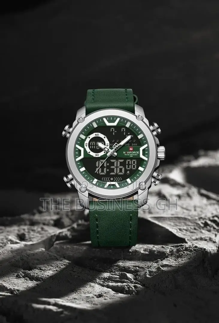 Naviforce Leather Watch for Men