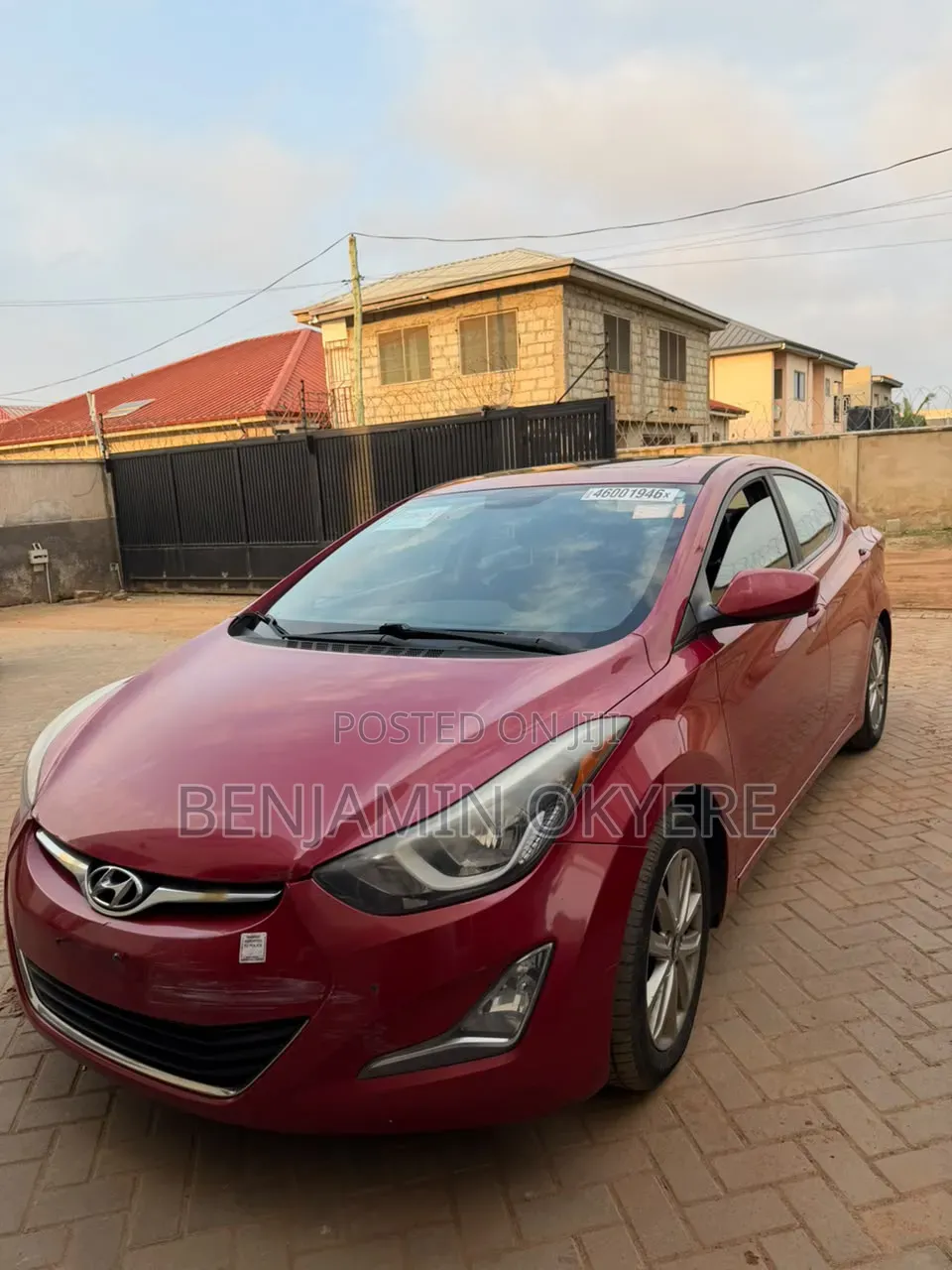 Hyundai Elantra 2015 Red