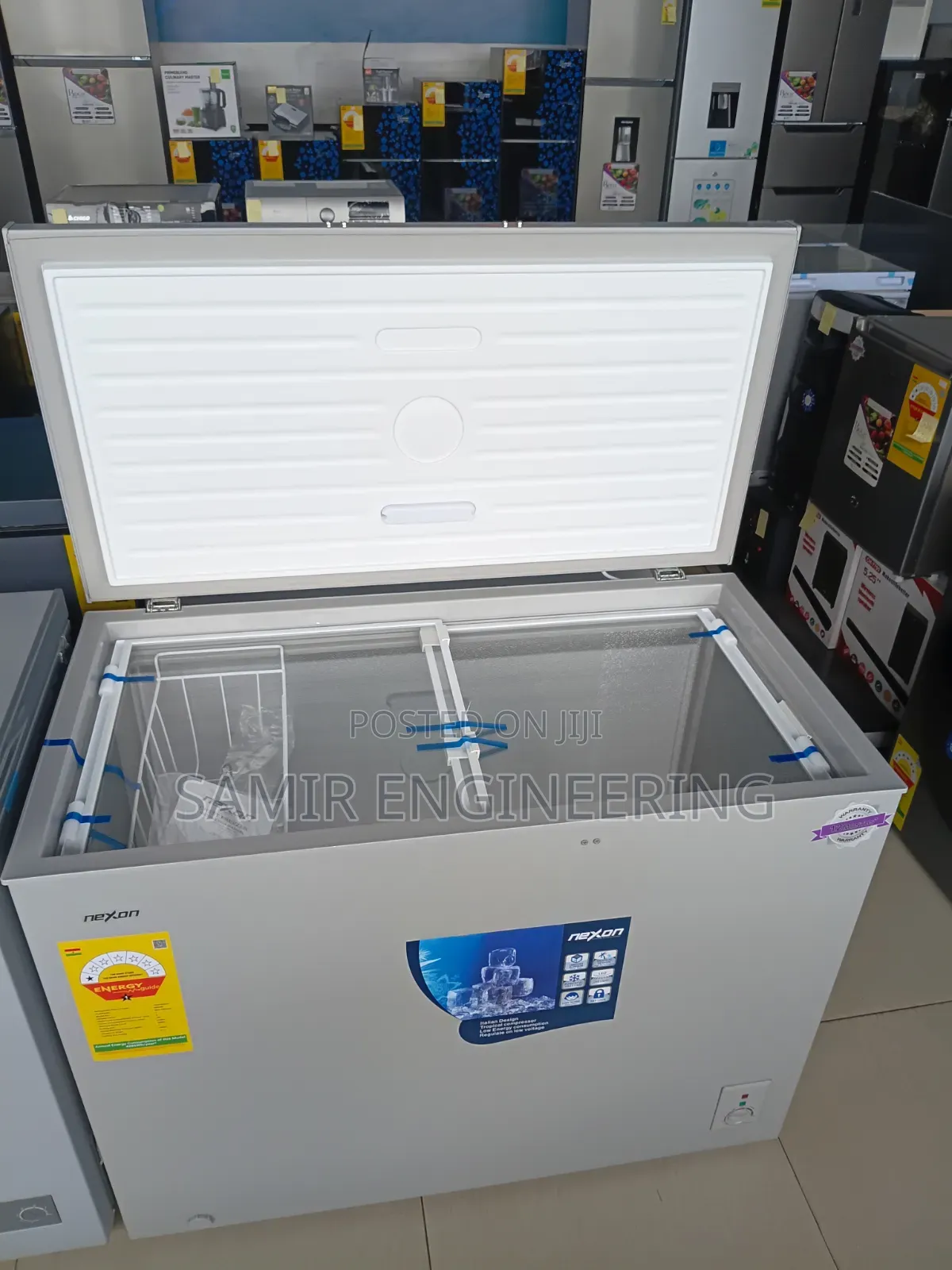 The Ultimate Chill: Nexon NCF-320G-I(S) Silver Chest Freezer