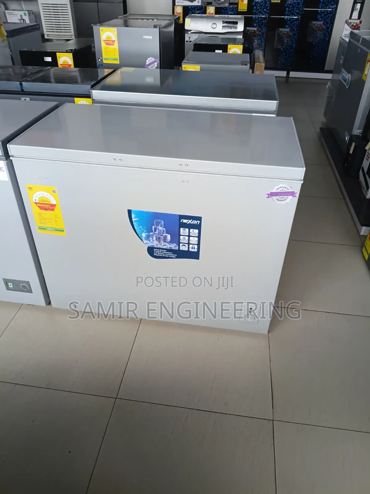 The Ultimate Chill: Nexon NCF-320G-I(S) Silver Chest Freezer